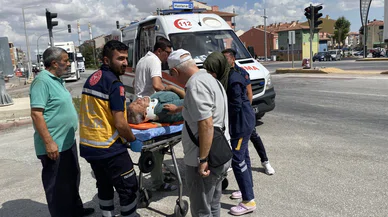 Konya'da yaşlı adama kamyonet çarptı