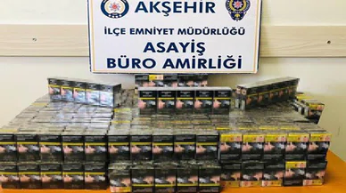 Konya’da kaçak sigaraya geçit verilmedi! Kilolarca ele geçirildi