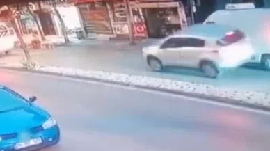 Kaza yaptı, hiçbir şey olamamış gibi kaçtı