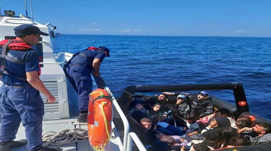 Yüzlerce düzensiz göçmen yakalandı