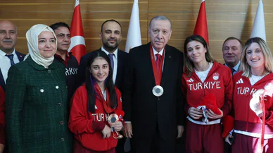 Erdoğan, Milli Paralimpik Takımı’nı kabul etti