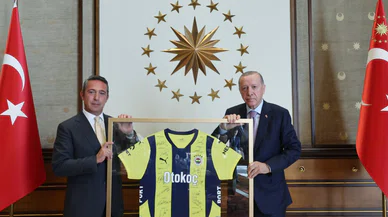 Erdoğan, Fenerbahçe yönetimini ağırladı