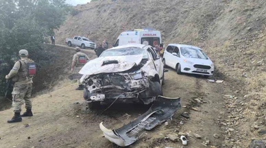 Muş’ta şehit askerin yakınları kaza yaptı: 1 ölü, 5 yaralı