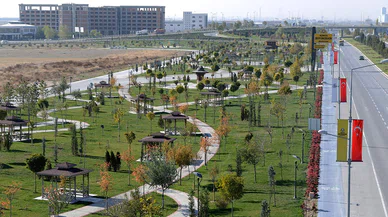 Konya'da bu manzarayı gören yangın zannetti! Durum başka çıktı