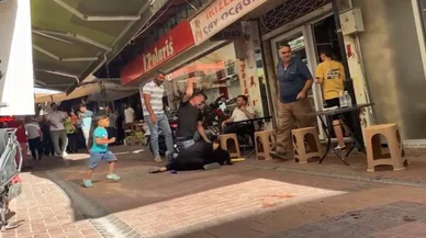 Hamile kadını sokak ortasında döven caninin davası başlandı