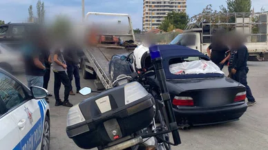 Drift attı, binlerce lirasından oldu
