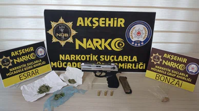 Konya'daki uyuşturucu tacirlerine operasyon