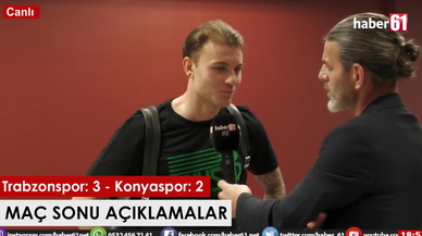 Konyasporlu Yusuf Erdoğan’da talihsiz açıklama! "İyi ki Trabzonsporluyum..."