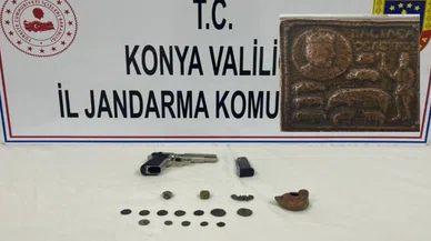Konya'nın o ilçesinde tarihi eser kaçakçılığına geçit verilmedi