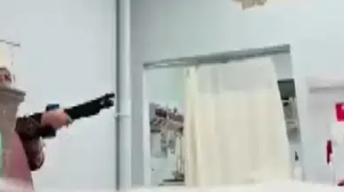 Hastaneyi tüfekle basan kadın tutuklandı