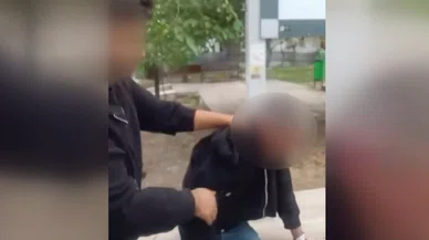 Okul yakınlarında yakalanan pedofiliye vatandaş müdahalesi