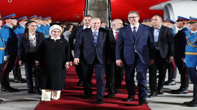 Cumhurbaşkanı Erdoğan Sırbistan'da