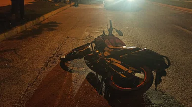 Konya'da kaza! Sürücü metrelerce savruldu