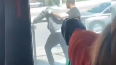 Konya'da tacizciye ibretlik dayak