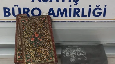 Akşehir'de tarihi Kuran-ı Kerim ele geçirildi