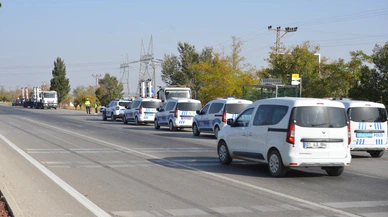 Konya'da yol kapattıracak eylem başlamadan bitti