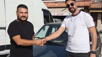 Konya'da hayalleri gerçekleştiren takas. Telefon gitti, araba geldi