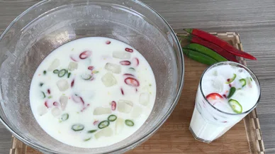 Malatya acılı ayran nasıl yapılır?