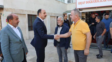 Vali Akın ve Başkan Altay esnafla buluştu