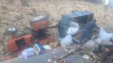 Feci kaza! Devrilen traktörün altında kalan kadın hayatını kaybetti