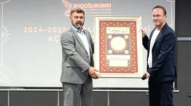 İki Doğu İki Batı Uluslararası Öğrenci Derneği’nde nöbet değişimi