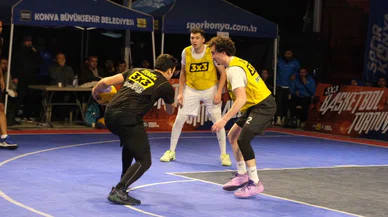 Basketbol heyecanı Konya'da yaşandı