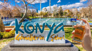 Bu parfüm Konya'nın ruhunu taşıyor. Büyükşehir'den Pelen atağı