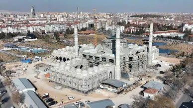 Konya'daki bu cami dünya sıralamasına girecek. 14 bin kişi saf tutacak
