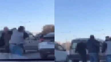 Konya'da trafikte dehşet! 2 kişi birbirine girdi
