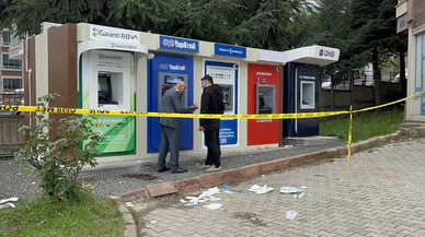 ATM'den para çekerken ensesinden vuruldu