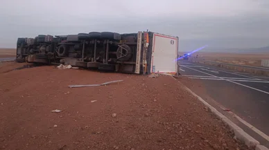 Aksaray'da TIR kazası: 1 yaralı