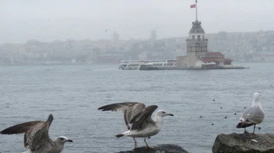 İstanbul boğazında sağanak etkili oldu