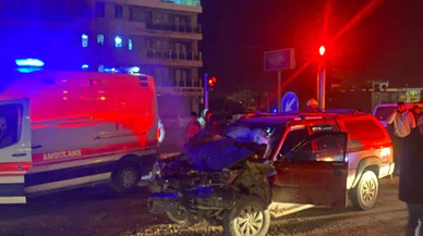 Konya'da korkutan kaza: 2 yaralı var