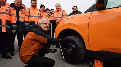 628 makine ve ekipmanla kış aylarında kapanan yollar için çalışma yapılıyor