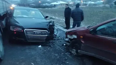 Tokat Belediye Başkanı Yazıcıoğlu, trafik kazası geçirdi