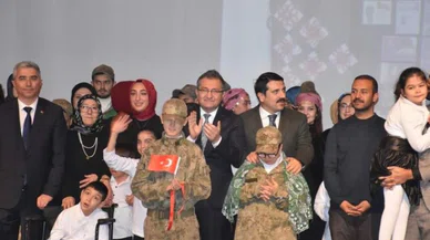 Karapınar'da özel öğrenciler 3 Aralık 'Dünya Engelliler Günü' için gösteri hazırladı
