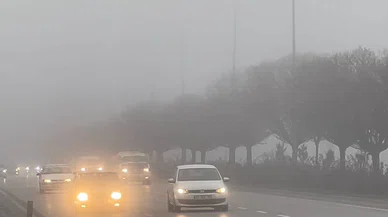 Konya'da yarın göz gözü görmeyecek. Sisli hava sürücüler için tehlike yaratacak