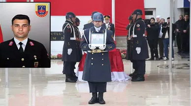 Bursa Adliyesi'nde çıkan saldırı da şehit düşen uzman çavuş, son yolculuğuna uğurlandı