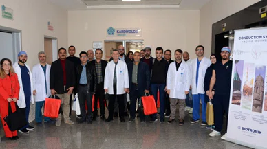 İran ve Libya'dan doktorlar, Konya'da fizyolojik kalp pili eğitimi aldı