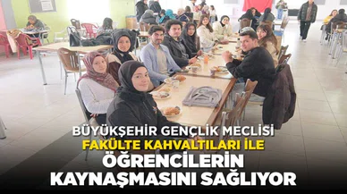 Konya Büyükşehir Gençlik Meclisi’nden üniversite öğrencilerine "Fakülte Kahvaltısı" etkinliği
