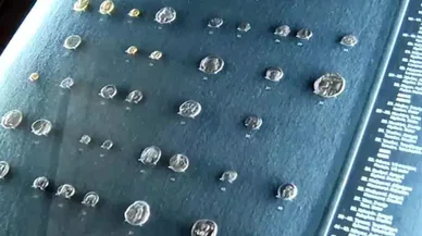 Kültürel miras vatanına kavuştu. 1055 gümüş sikke, Türkiye'ye geri döndü