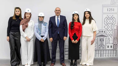 KTO Karatay Üniversitesi'nde baret takma töreni gerçekleştirildi