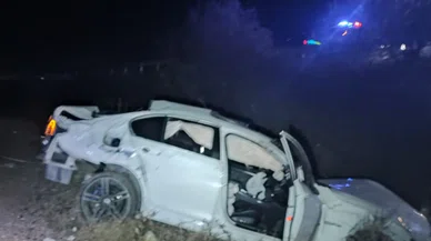 Nevşehir'de otomobil şarampole devrildi: 1 ölü, 3 yaralı