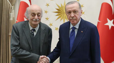 Cumhurbaşkanı Erdoğan Dürzi lideri ağırladı