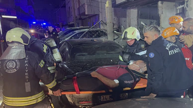 Kocaeli'de 4 katlı binada doğal gaz patlaması
