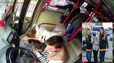 Şoför olan kocasını direksiyon başındayken ısırdı