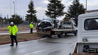 Konya'nın ilçesinde trafik kazası: 1 kişi yaralandı
