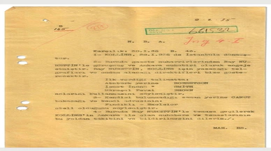 MİT, ABD'li casusun 90 yıl önceki istihbarat belgesini yayımladı