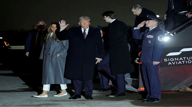 ABD'de yemin töreni hazırlığı: Trump ve ailesi Washington'a gitti