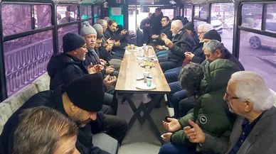 Eski otobüslerden dönüştürülen taziye araçları beğeni topluyor